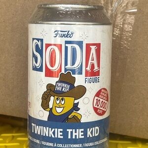 Funko Twinkie the Kid Soda Figure - Blue and Yellow New